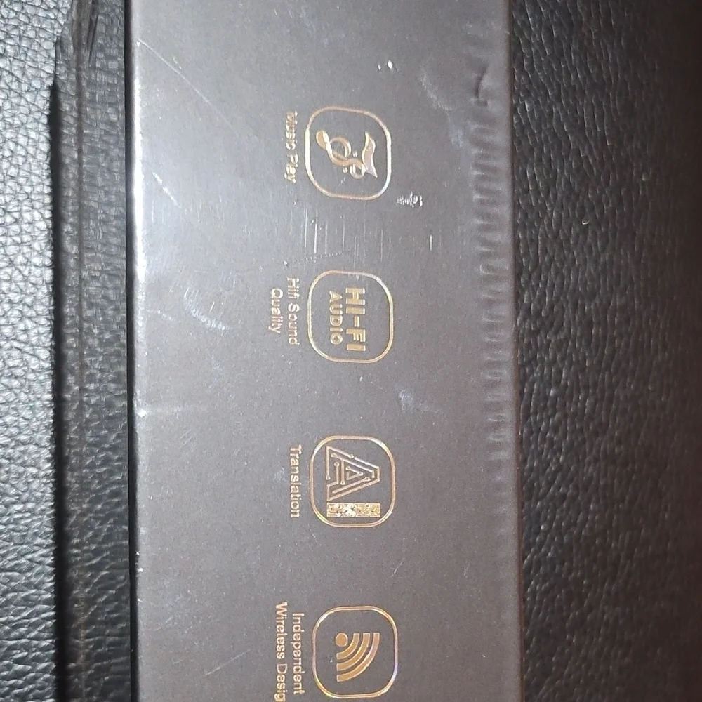 Premium Smart Glasses with Gold Highlights
